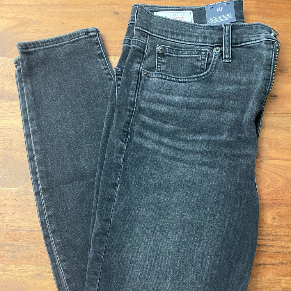 True skinny sky high jeans